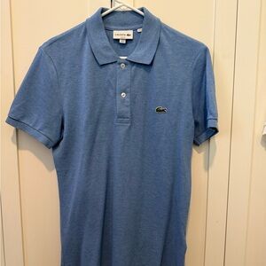 Lacoste Blue Polo Shirt Classic Style